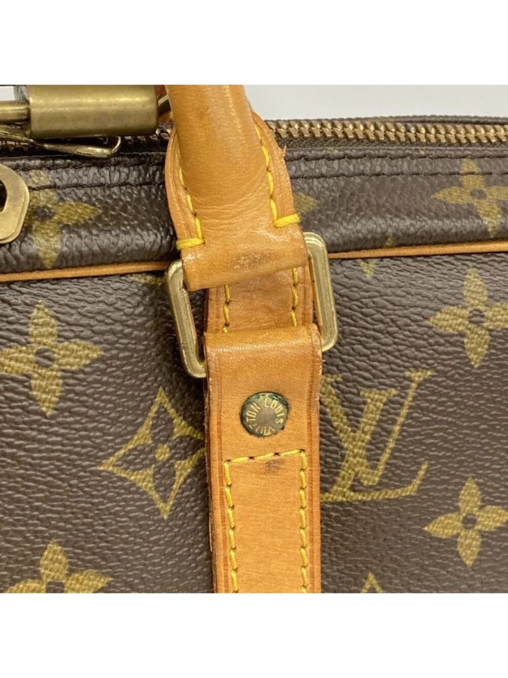 Louis Vuitton Business Bag Monogram Porte Documents Voyage Brown